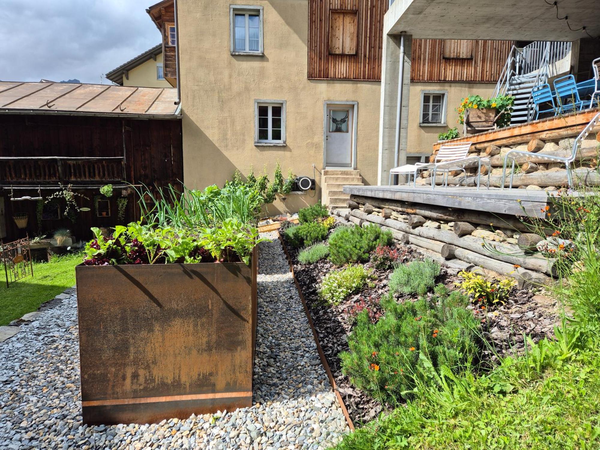 Nostalgie Bed & Breakfast Chraemerhus Curaglia Экстерьер фото